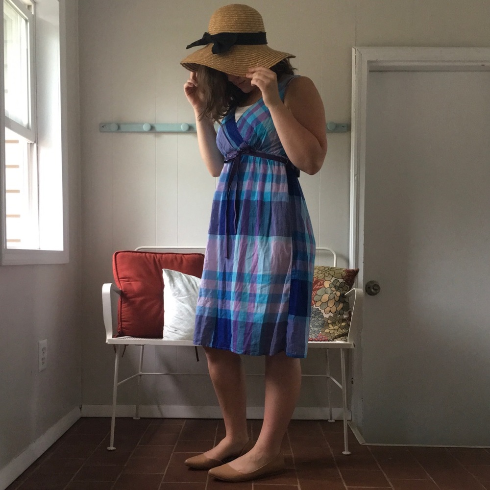 Faded Glory plaid dress